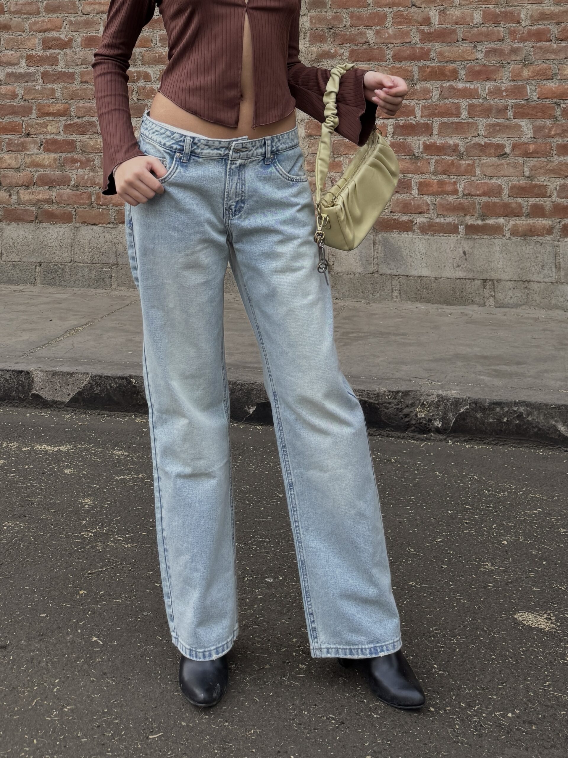 LOW RISE DENIM ICE